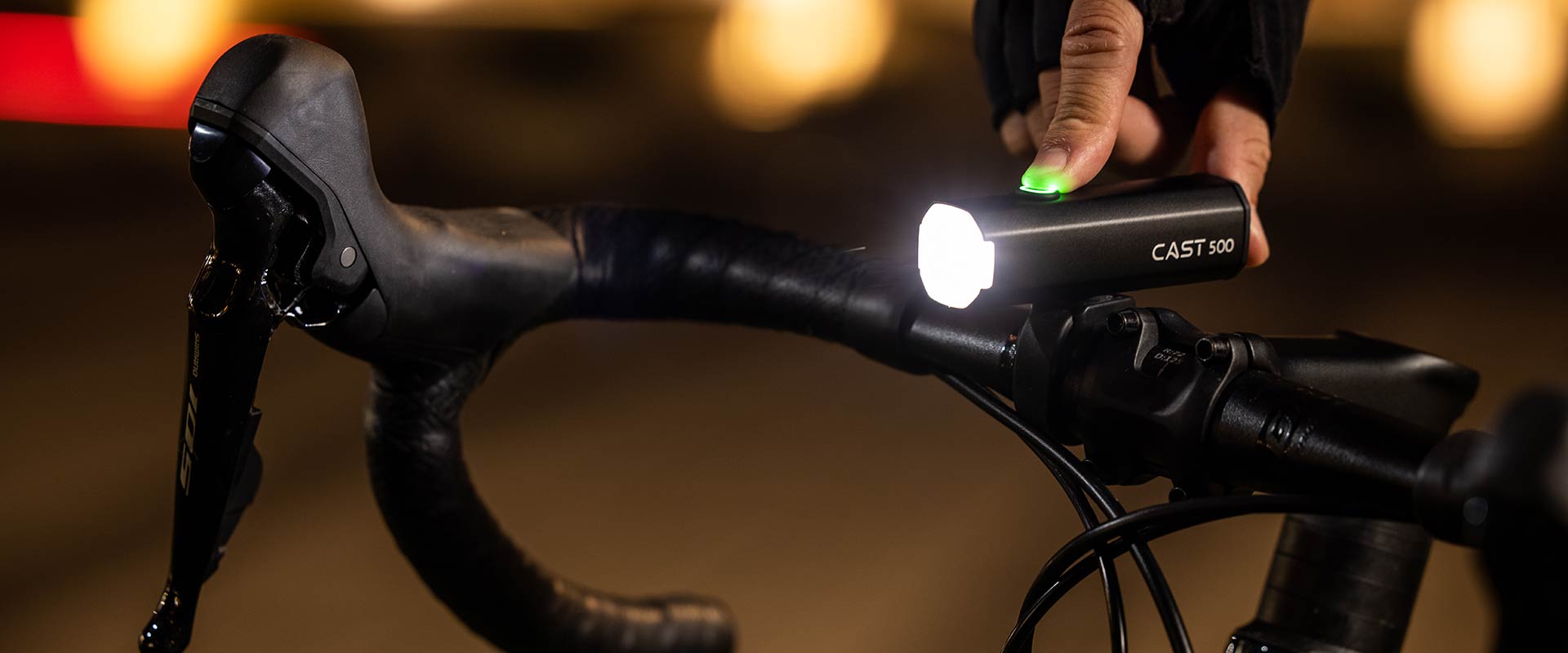 Luz Led Recargable USB Doble Color - Bici Urbana