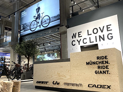 Visit the website of GIANT Store München