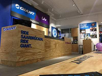 Visit the website of GIANT Store Saarbrücken