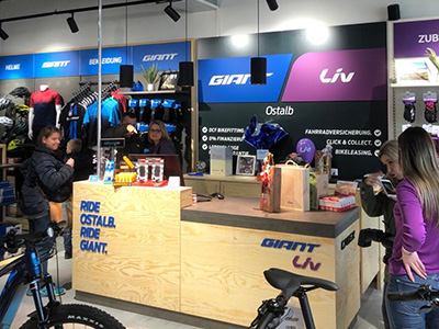Visit the website of GIANT Store Ostalb